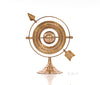 Brass Armillary Sphere – 8.5 Inch – Spinning Globe with Zodiac Symbols