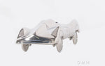Aluminum Car Collectible – Nickel-Plated Detailing – Shelf or Desk Decor