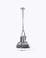 Large Metal Pendant Lamp – Industrial Rotating Design – 66 Inch Ceiling Light By Old Modern Handicrafts