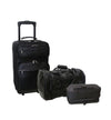 Amerileather Three Piece Luggage Set – Classic Leather Travel Bags