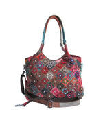 Amerileather Winstel Leather Tote Bag – Top Grain Lambskin Design with Classic Structure and All-Purpose Everyday Function