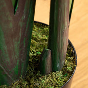 Nearly Natural 10' Artificial Travelers Palm Tree, Green Faux Tropical Palm with Detachable Fronds