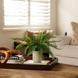 Artificial Boston Fern Plant