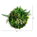 Mixed Greenery Wall Decor