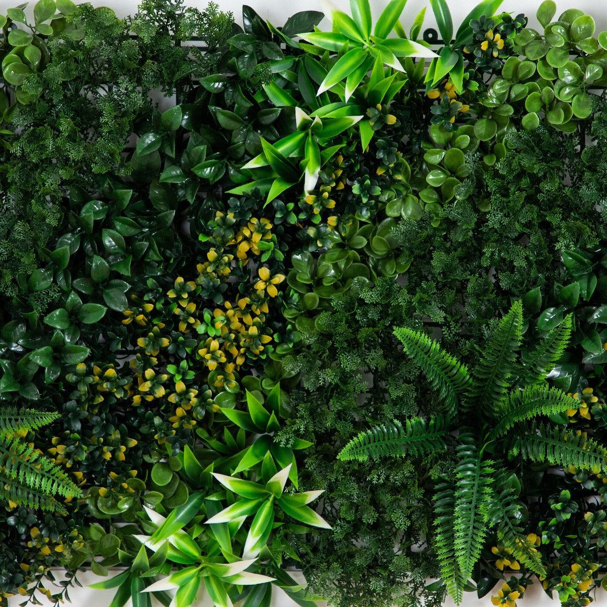Nearly Natural Artificial Living Wall Panel with Mixed Boxwood, Cedar ...