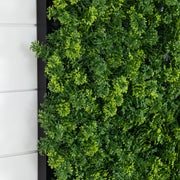 Nearly Natural Irish Green Meadow Artificial Floral Living Wall with Black Aluminum Frame, 20″ × 40″
