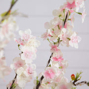 Nearly Natural Lighted Artificial Cherry Blossom Tree with 210 Warm White LED Lights, Pink, 4′
