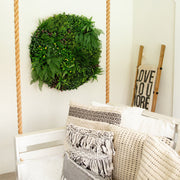 Mixed Foliage Wall Decor