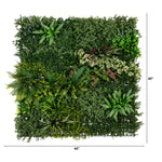 Mixed Green Foliage Panel