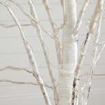 Decorative Lighted Birch Tree