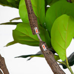 Lifelike Green Fiddle Leaves