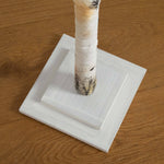 Lighted Artificial Birch Tree