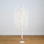 Cascading Willow Branches
