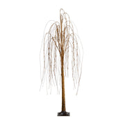 Rustic Lighted Willow Tree