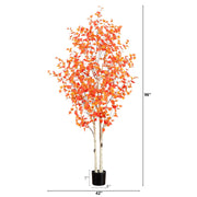 Artificial Autumn Birch Fall Tree