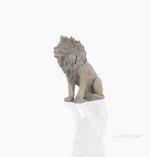 Decorative Lion Statue 19" – Anne Home – Handmade Resin Sculpture By Old Modern Handicrafts