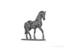 Horse Statue - Handmade Resin With Rustic Finish - 16 Inch Home Decor