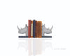 Rhino Head Bookend Set of 2 – 8 Inch Height – Rustic Resin Decorative Book Holders