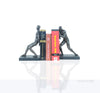 Gymnastic Man Bookend Set - Weighted Resin - 10.5 Inch Office Decor