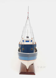 La Confiance Display Model – Maritime Heritage Wooden Boat – 21 Inch Height