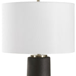 Traditional Style Table Lamp with Sculpted Base