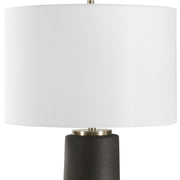Traditional Style Table Lamp with Sculpted Base