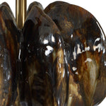 Bedroom Ceramic Table Lamp with Linen Shade