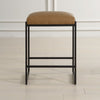Uttermost 23446 Atticus Black Counter Stool