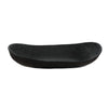 Oblong Black Decorative Bowl for Indoor and Outdoor Use