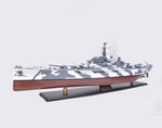 USS Alabama BB 60 Model Ship 42.5" – Handcrafted Wooden Battleship By Old Modern Handicrafts