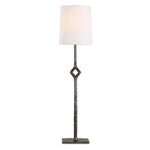 Puncture Cordless Buffet Lamp 36.25"H – Rustic Bronze Cast Iron Modern LED Accent Lamp By Uttermost