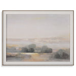 Uttermost 32349 Atmospheric Neutral Landscape Print with Gray Wood Grain Frame 35" x 27"