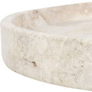 Uttermost Travessa Outdoor Tray-Handcrafted Travertine with Natural Stone Texture