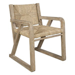 Natural Dining Chair – Seagrass Upholstery and Sturdy Frame