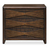 Bowtie Acacia Wood Chest – 3 Drawer Mid-Century Cabinet by Uttermost