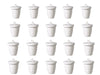 High Form Porcelain Crucible – 15 ml Capacity With Lid Pack of 20 by GSC International Inc.