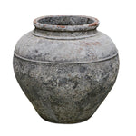 Uttermost Echoes of Time Planter-Weathered Whitewash Concrete for Timeless Charm