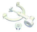 Lab Single Burette Clamp 5"H Polypropylene Fisher Style Autoclavable Support Holder by GSC International Inc.