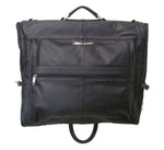 Amerileather Leather Garment Bag – Fold-Out Travel Organizer with Elegant Structure for Wrinkle-Free Storage of Suits and Formalwear