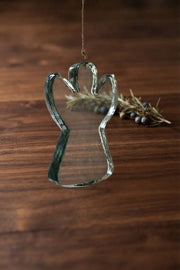 Handmade Blue Glass Decorative Accent With Blue Green Tint 5