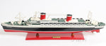 Wooden Model Ship 32" – SS United States – Handcrafted Decorative Replica By Old Modern Handicrafts