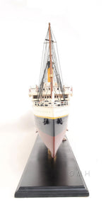 Hand-Built Titanic Wooden Ship – Decorative 40 Inch Historical Model