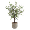 Artificial Olive Greenery Accent