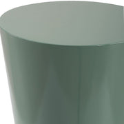 Uttermost 50071 Sabetha High Gloss Drink Table in Sea Foam Green Sculptural Design