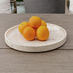 Earth tone handcrafted tray