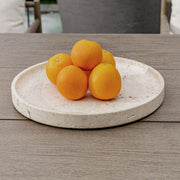 Earth tone handcrafted tray
