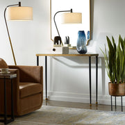 Uttermost 50084 Stiletto Antique Gold Console Table