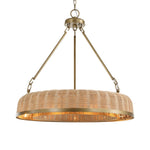 Uttermost Cane Wicker Pendant – 9-Light Round Boho Chandelier