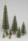 Vickerman C803909 9" Carmel Pine Artificial Christmas Tree Unlit