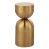 Gold-plated accent table